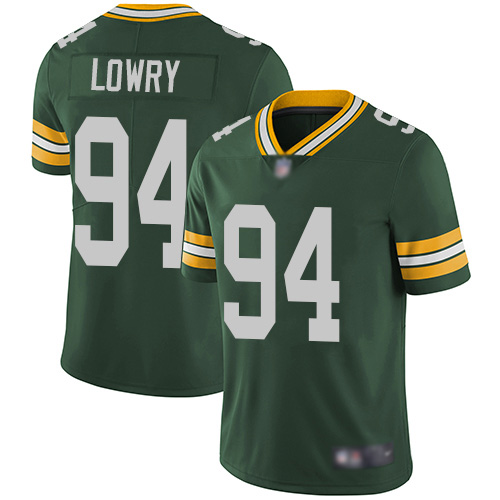 Green Bay Packers Limited Green Men #94 Lowry Dean Home Jersey Nike NFL Vapor Untouchable->youth nfl jersey->Youth Jersey